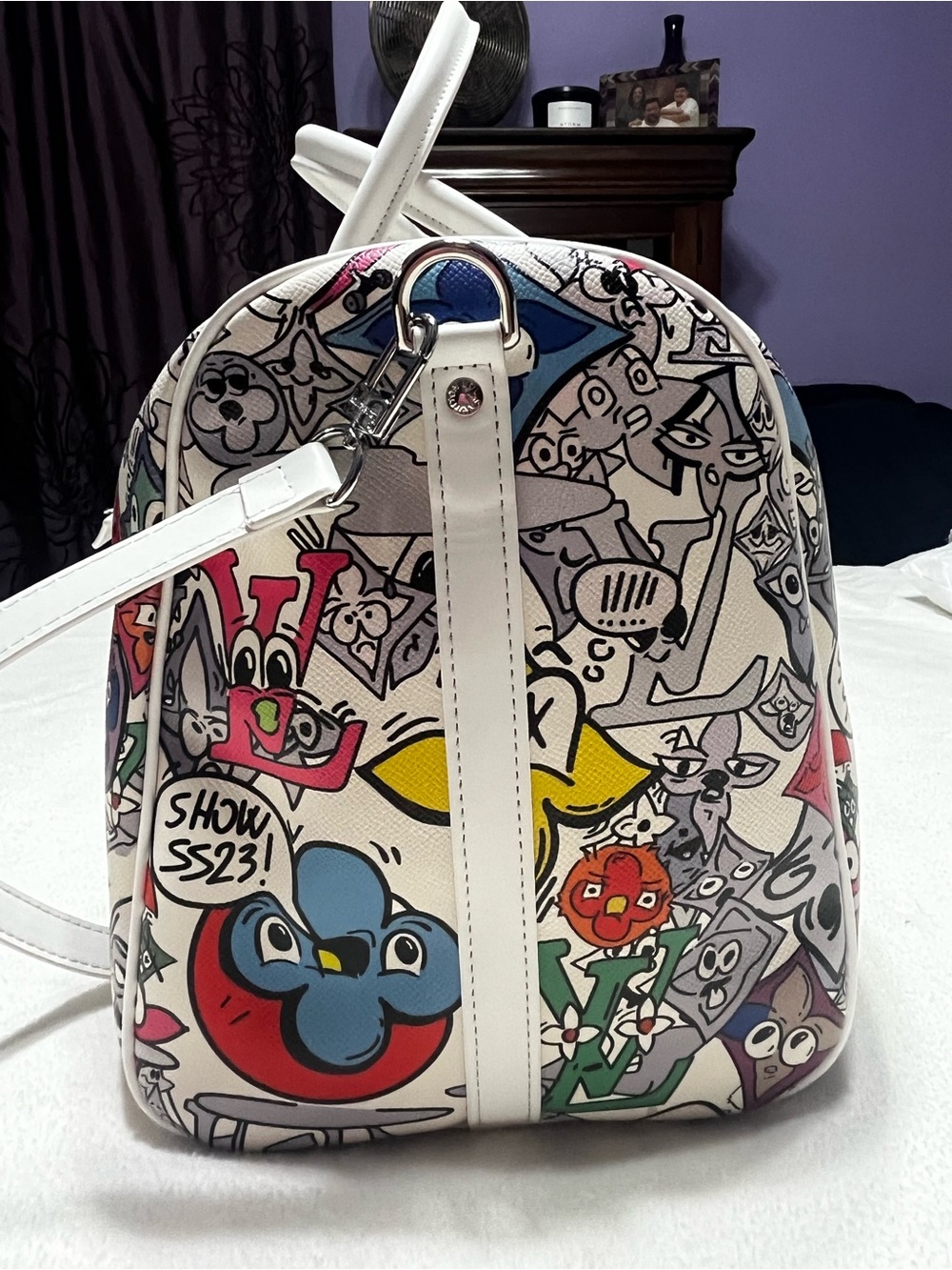 💥 Louis. Vuitton. Comics Keepall. Carry On Large Duffle limited Edition Bag - Picture 10 of 16